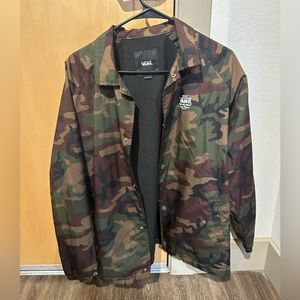 Vans camo jacket